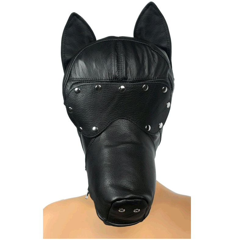 Ultimate Leather Dog Hood